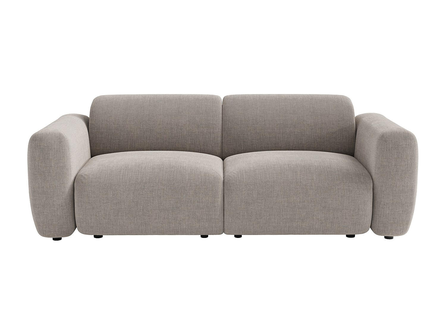 Vente-Unique Sofa Grau 205x73x97 cm