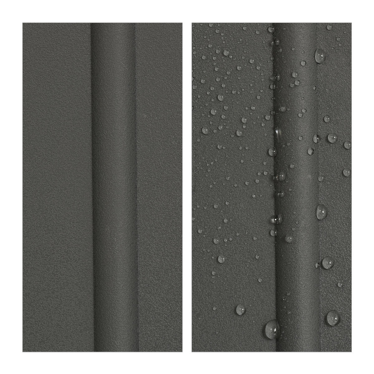 4XSCHUHABTROPFSCHALE - Schwarz, Kunststoff (27/3/35cm) - Relaxdays