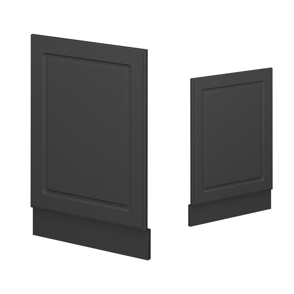 PŘEDNÍ PANEL Fame-Line Anthrazit-Gold Landhaus - antracitová, kompozitní dřevo (45/67.4/1.6cm) - Vicco