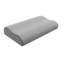 ERGONOMISCHES Kopfkissen fest - Memory Schaum - Mit abnehmbarem Bezug - 38 kg/m³ - 40 x 60 - Grau - VIANCA - Grau, Textil (40/60cm) - Vente-Unique