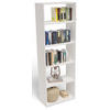 BÜCHERREGAL 60/30 EX3 Weiß 60/30/180 cm - Weiß, Holzwerkstoff (60/180/30cm) - Matkam Möbel