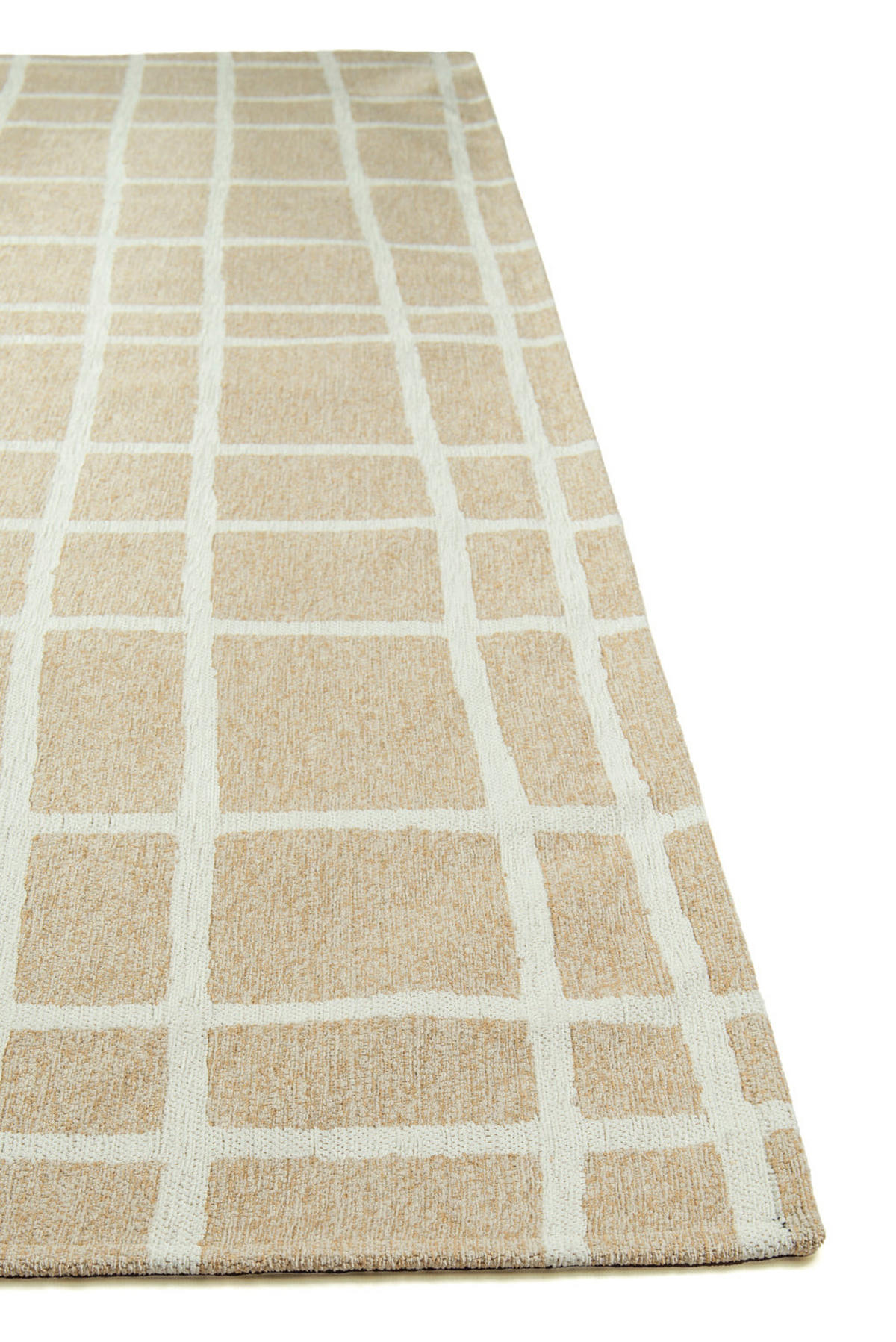 TEPPICH modern Flachgewebe VERO Beige 170 x 240 cm - Beige, Textil (170/240cm) - Novatrend
