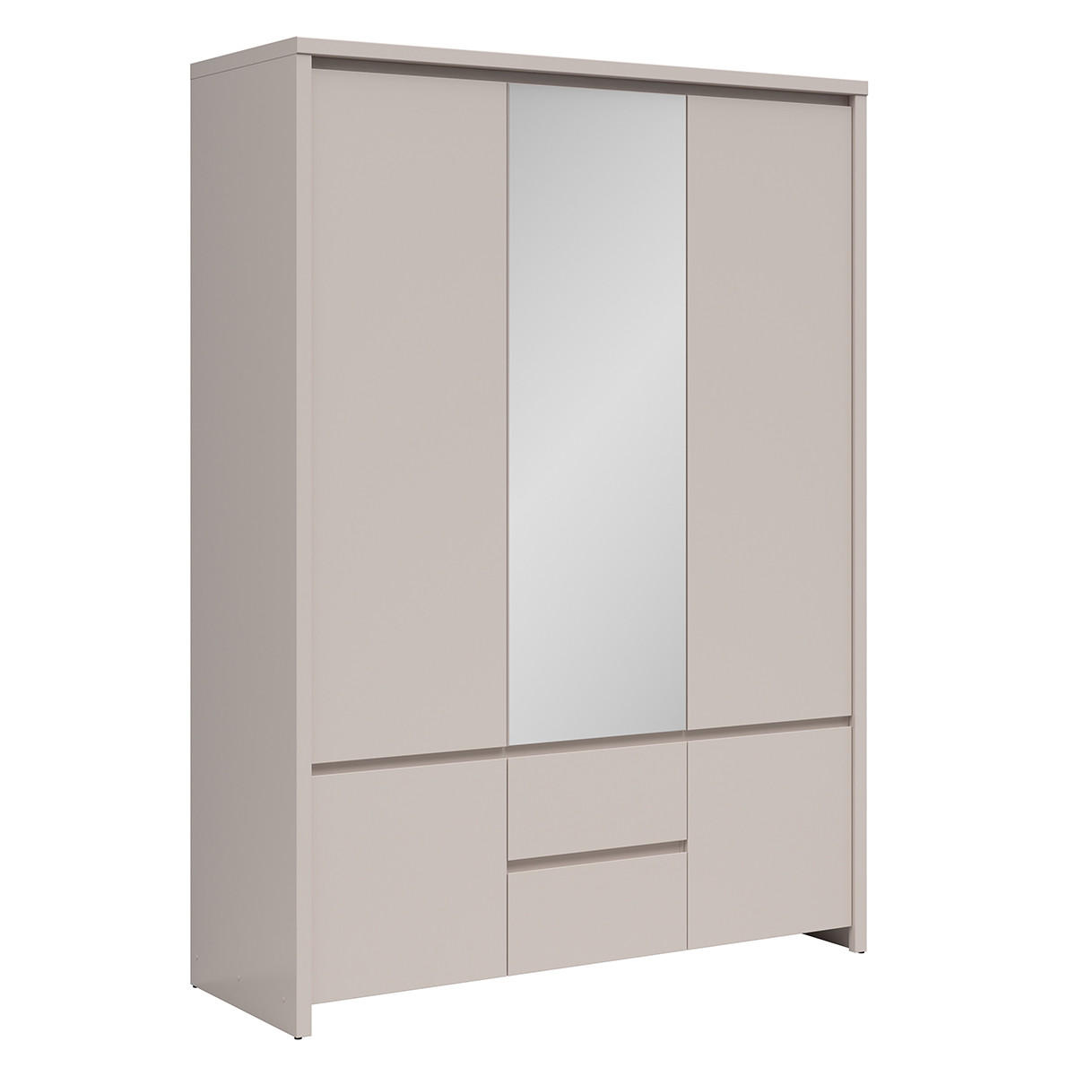 SKŘÍŇ 3DVEŘOVÁ Soren Kašmír - béžová, kompozitní dřevo (153.5/211/55.5cm) - Petits-meubles