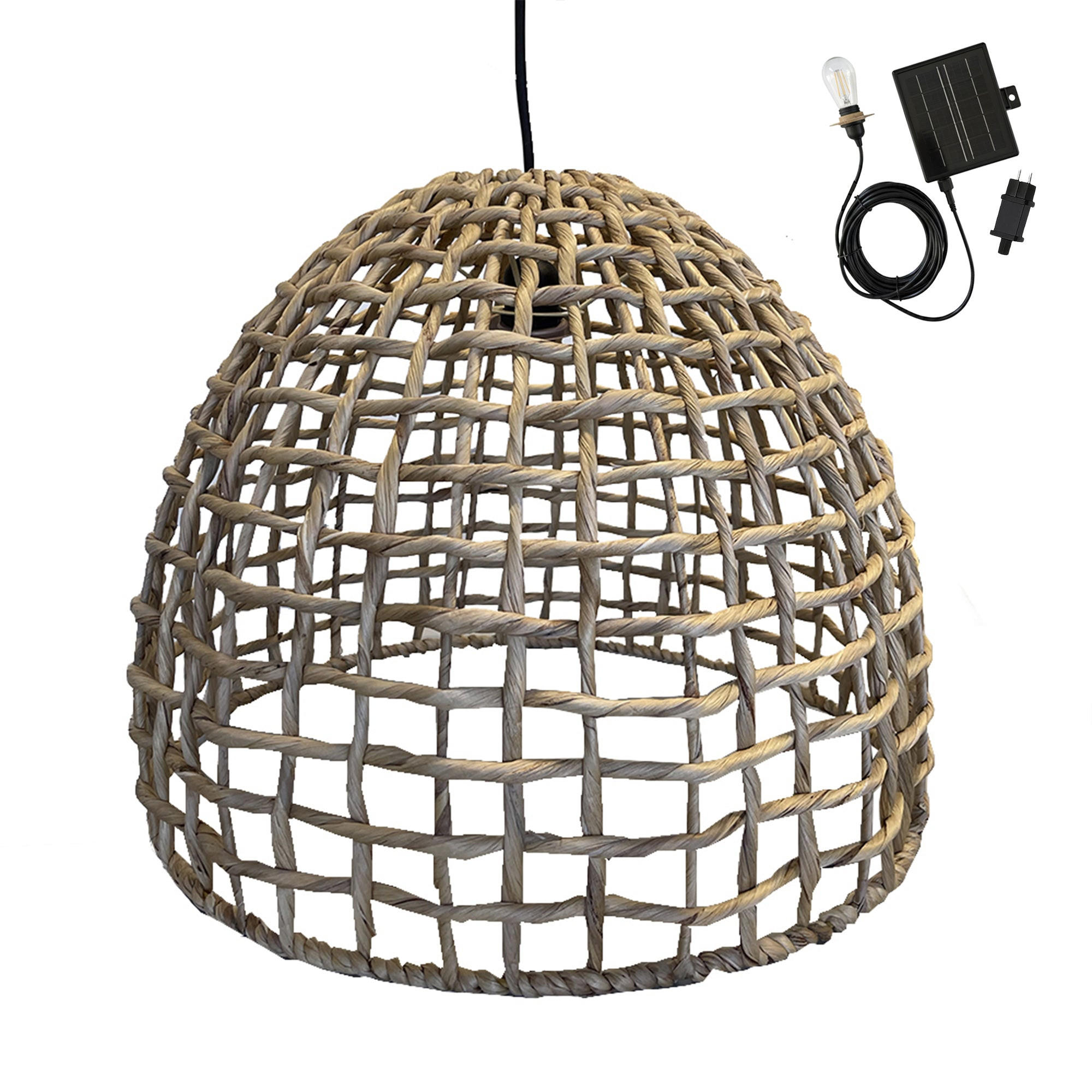 Lumisky Solaranhänger Beige 50x38x50 cm