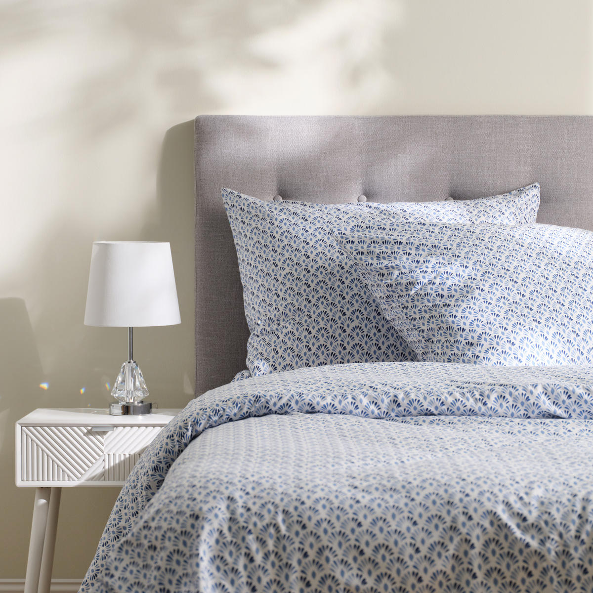 BETTWÄSCHE Pavone - Weiß, Textil (200/220cm) - home&you