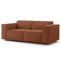 2-SITZER SOFA - Braun, Textil (189/70/96cm) - home24