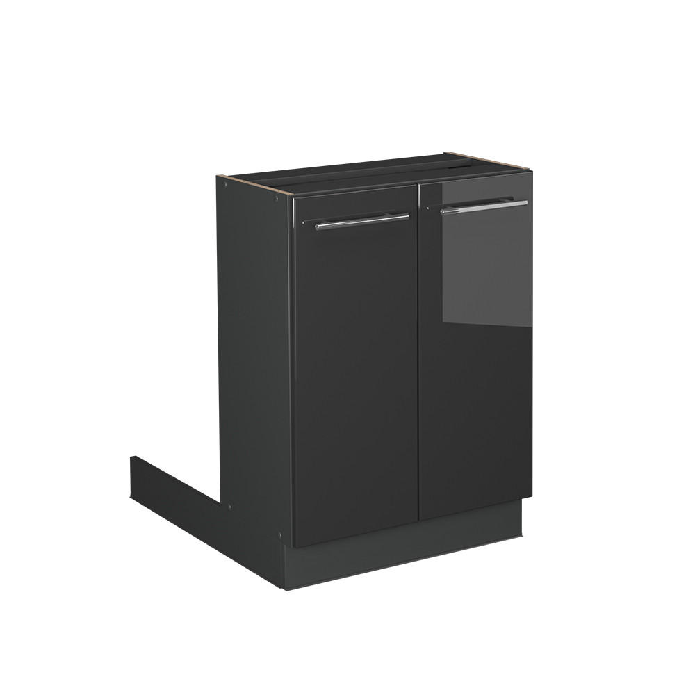 Vicco Kücheninsel Anthrazit, Anthrazit 60x82x30 cm