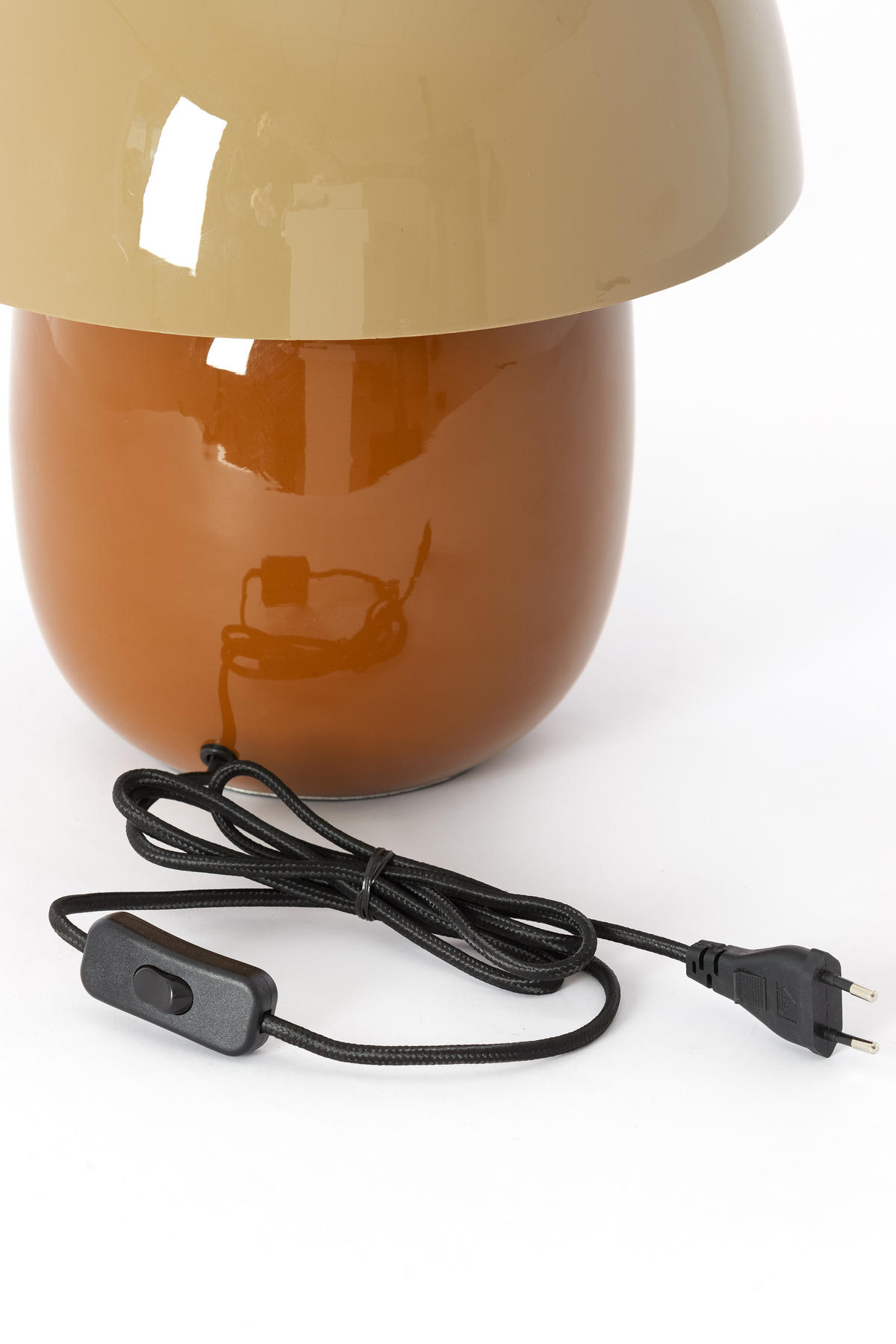 TISCHLAMPE Mimosa Braun 30/30/34 cm - Braun, Metall (30/30/34cm) - Light & Living