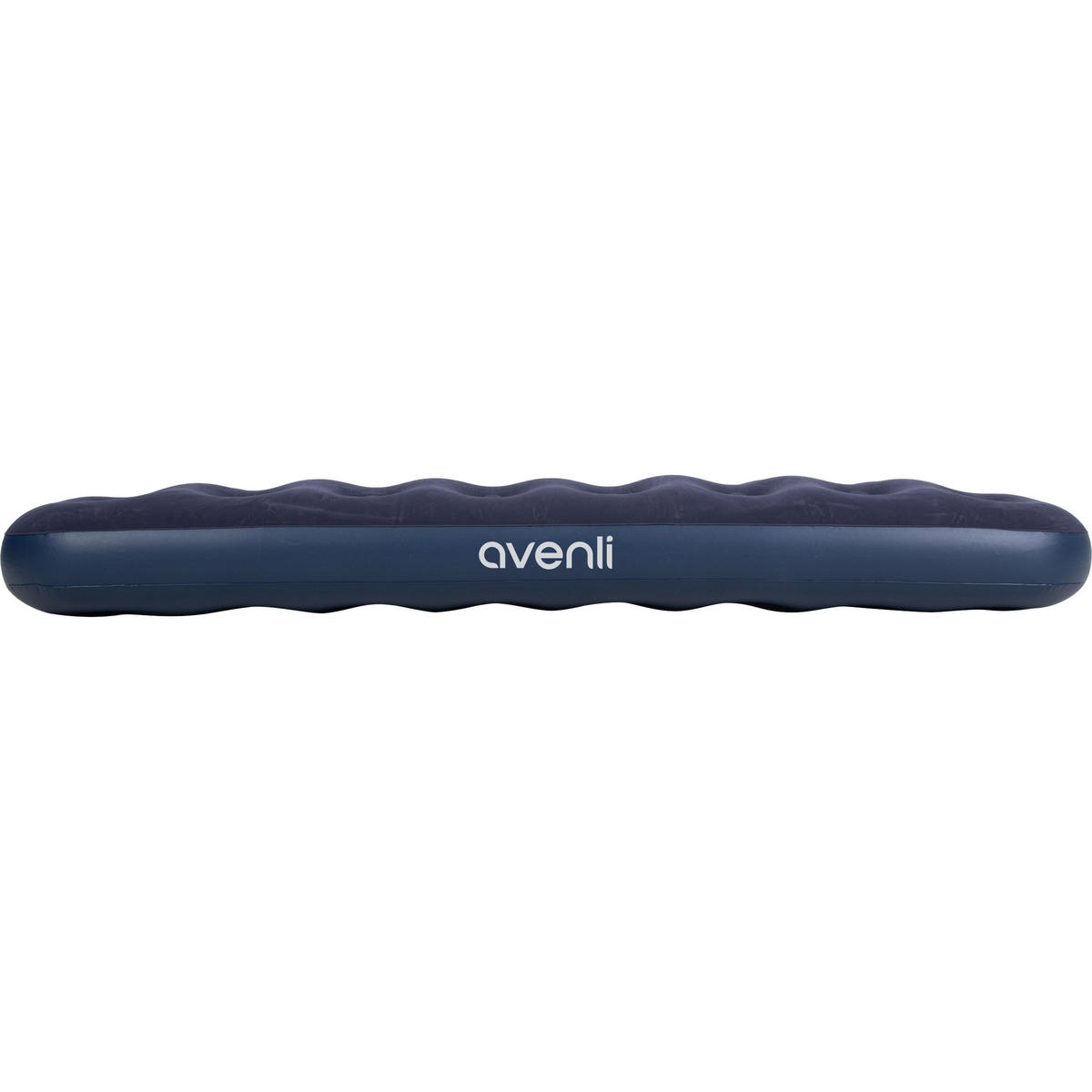 LUFTBETT Luftmatratze Camping 1 Person 191x73x22cm blau aufblasbar mit Pumpe - Blau, Kunststoff (73/191cm) - Avenli