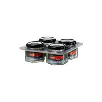 VORRATSGLÄSER-SET Mara transparent 106 ml 4er Set - Transparent, Glas (6/5.5/6cm) - Ritzenhoff Breker