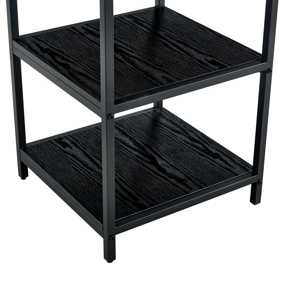 ESSTISCH Rund 107 cm mit doppelter Ablage DE-40002 Nussbaum - Walnussfarben, Holzwerkstoff (107/107/75cm) - ComfortXL