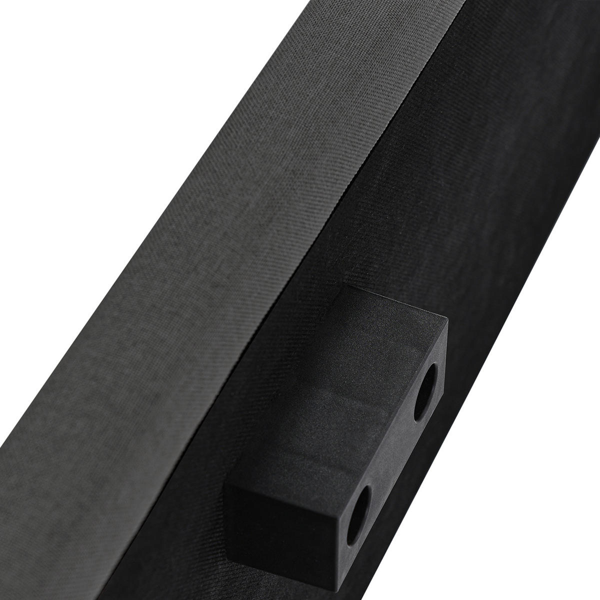 POLSTERBETT 140/200 cm Grau (Ohne Matratze) - Grau, Holzwerkstoff/Metall (153/212/123.5cm) - Urban Meuble
