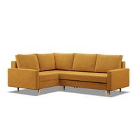 ECKSOFA Blank links gelb - Gelb, Textil (223/172cm) - SIMKAM Furniture