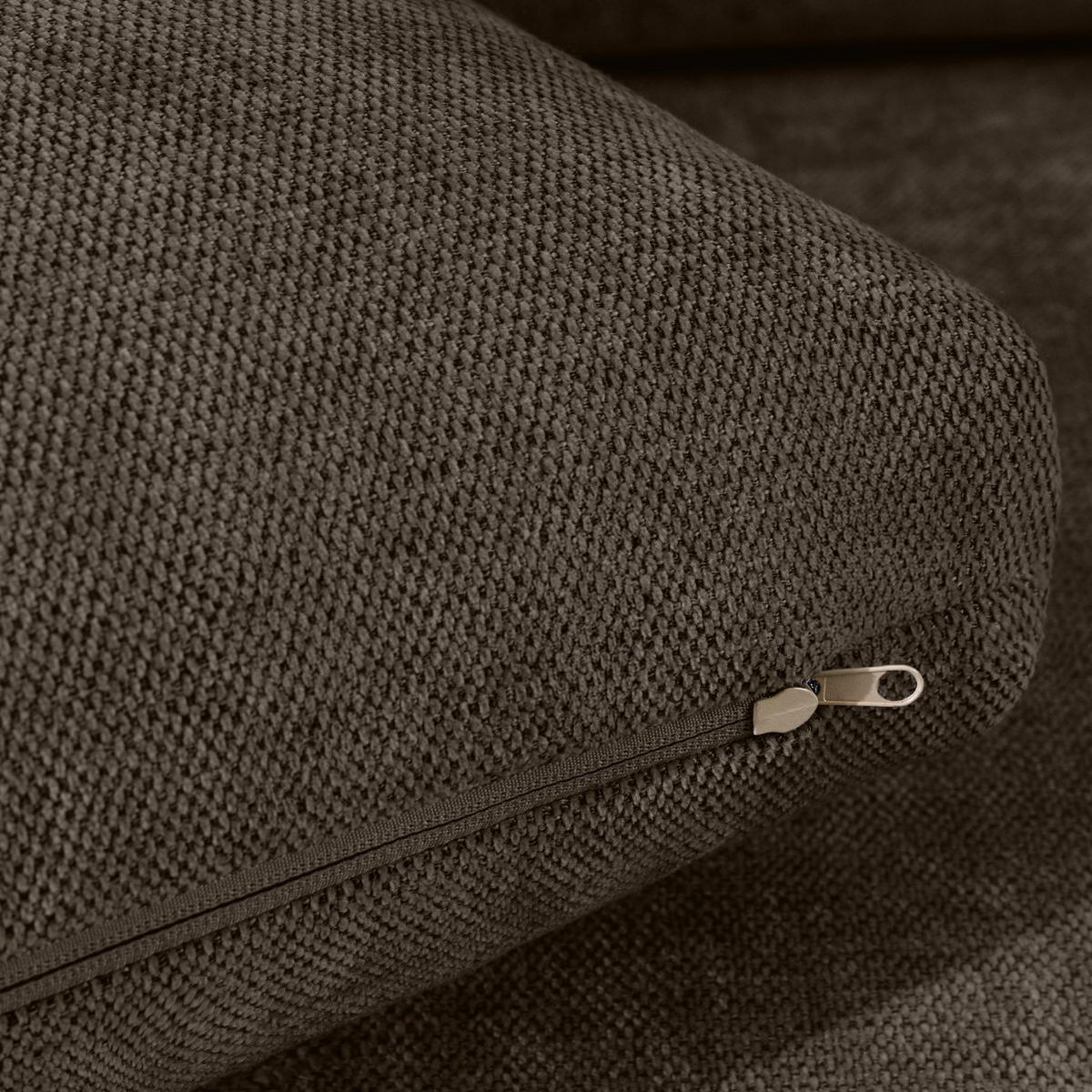 SOFA LUMO, 3-Sitzer, Braun - Schwarz/Braun, Holz/Holzwerkstoff (198/90/95cm) - KONSIMO®