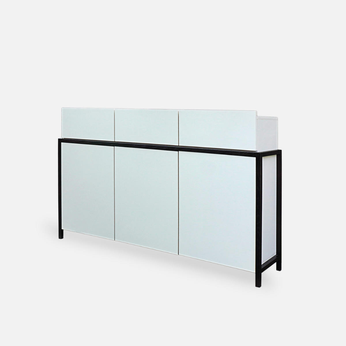 HOLZKOMMODE auf Beinen BOSTON I - Eichefarben, Holz (155/100/35cm) - Rawood Furniture