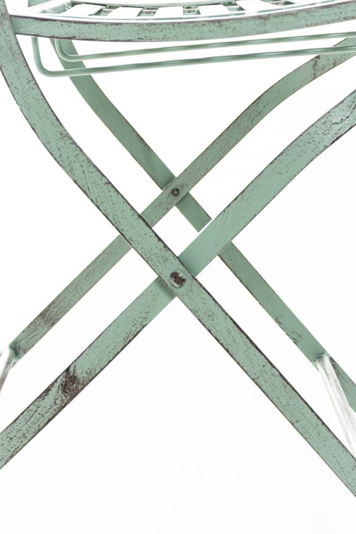 GARTENSTUHL Sidan antik-grün - Grün, Metall (42/49/91.5cm) - TPFGarden