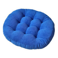 GARTENHOCKERAUFLAGE 55/55 cm - Blau, Textil (55/55cm) - Authentics