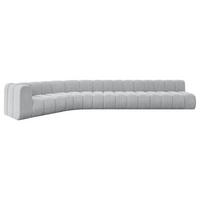 ECKSOFA modulares Sofa Karex-L3 - 490x194x70 cm Grau - Grau, Holzwerkstoff/Textil (490/194cm) - ALTDECOR