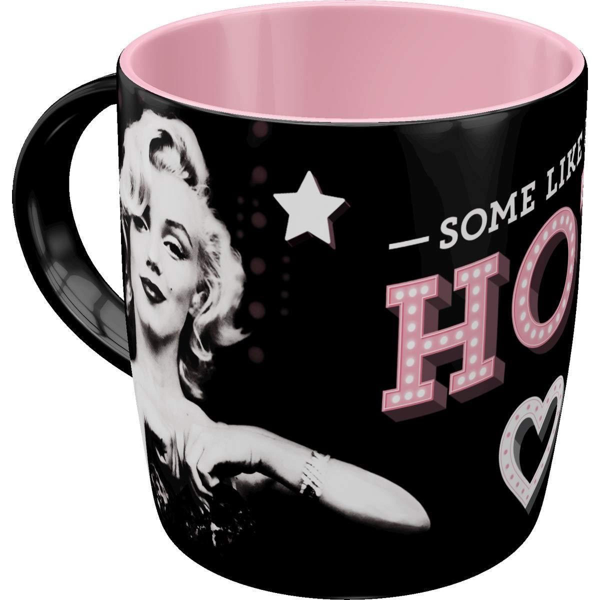KAFFEETASSE 330 ml Celebrities Marilyn Monroe Some Like It Hot - Multicolor, Keramik (0.33L) - Nostalgic-Art
