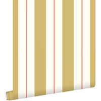 TAPETE Streifen 50 x 900 cm - Gelb, Papier (50/900cm) - ESTAhome