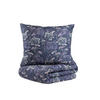 BETTWÄSCHE Lorret Mikrofaser blau 140/200 cm - Blau, Textil (140/200cm) - Homla