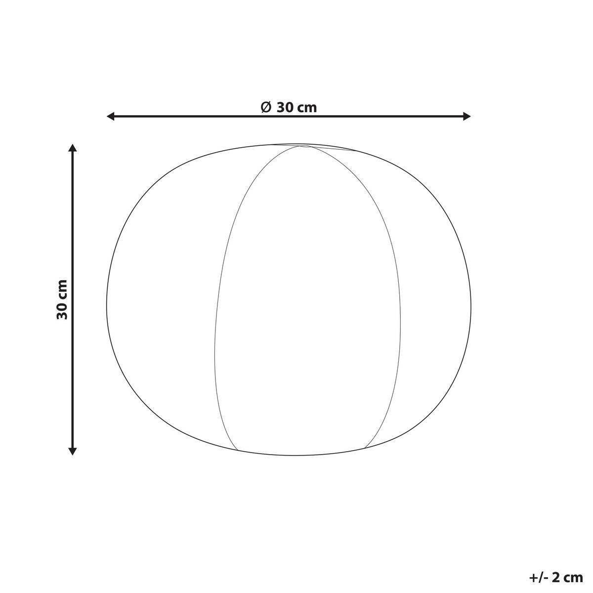 DEKOKISSEN Pastellrosa 30/30 cm Salvia - Pink, Textil (30/30cm) - Beliani