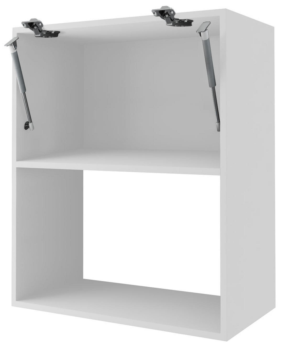MIKROWELLENUMBAUSCHRANK Salo W2MK/60 Weiß / Kaschmir Matt 60 / 32,5 / 72cm - Kaschmir/Weiß, Holz/Holzwerkstoff (60/72/32.5cm) - Feldmann-Wohnen
