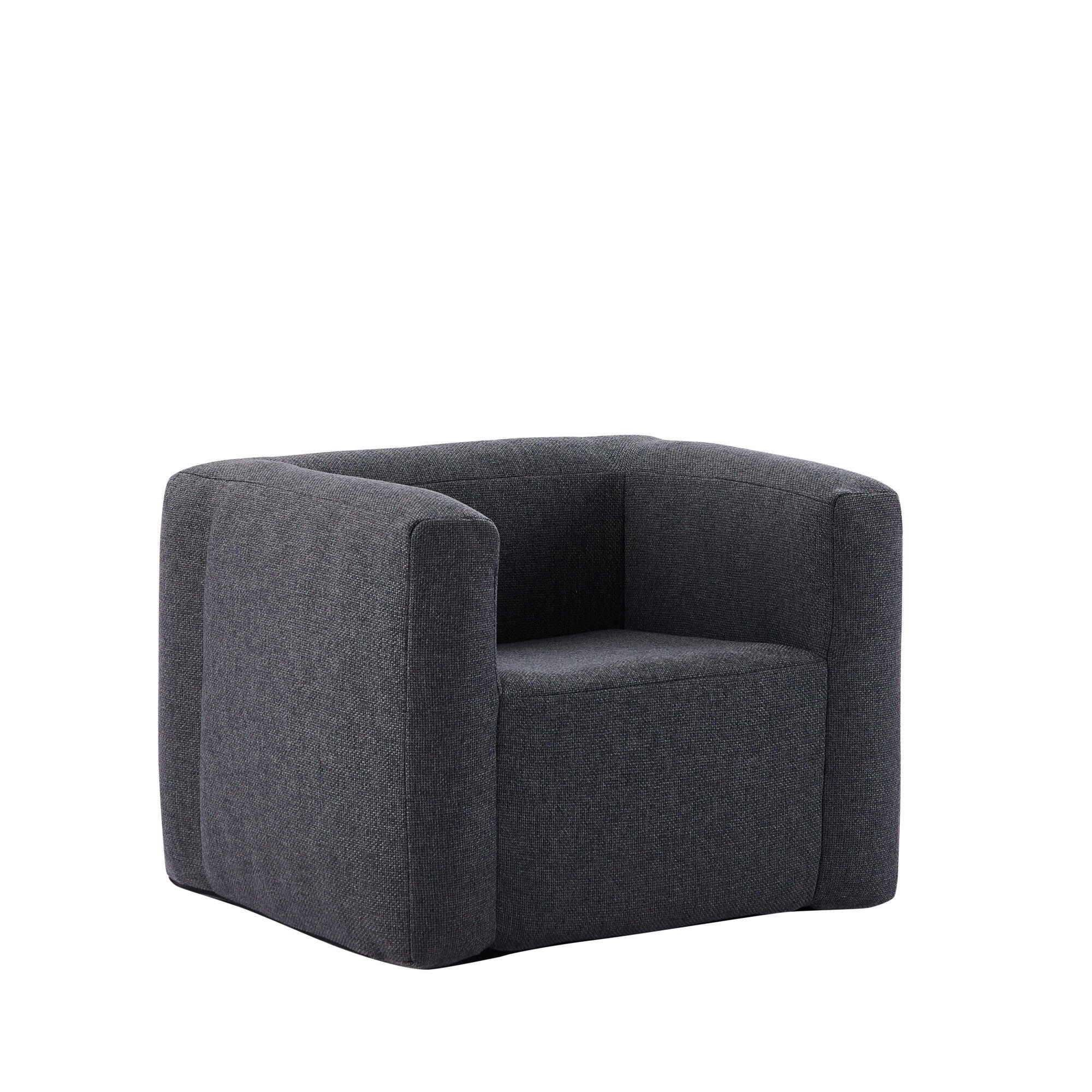 SESSEL aufblasbar - Innen- und Außenbereich - Farbe Dunkelgrau - Dunkelgrau, Kunststoff (66/78/93cm) - Terracotta