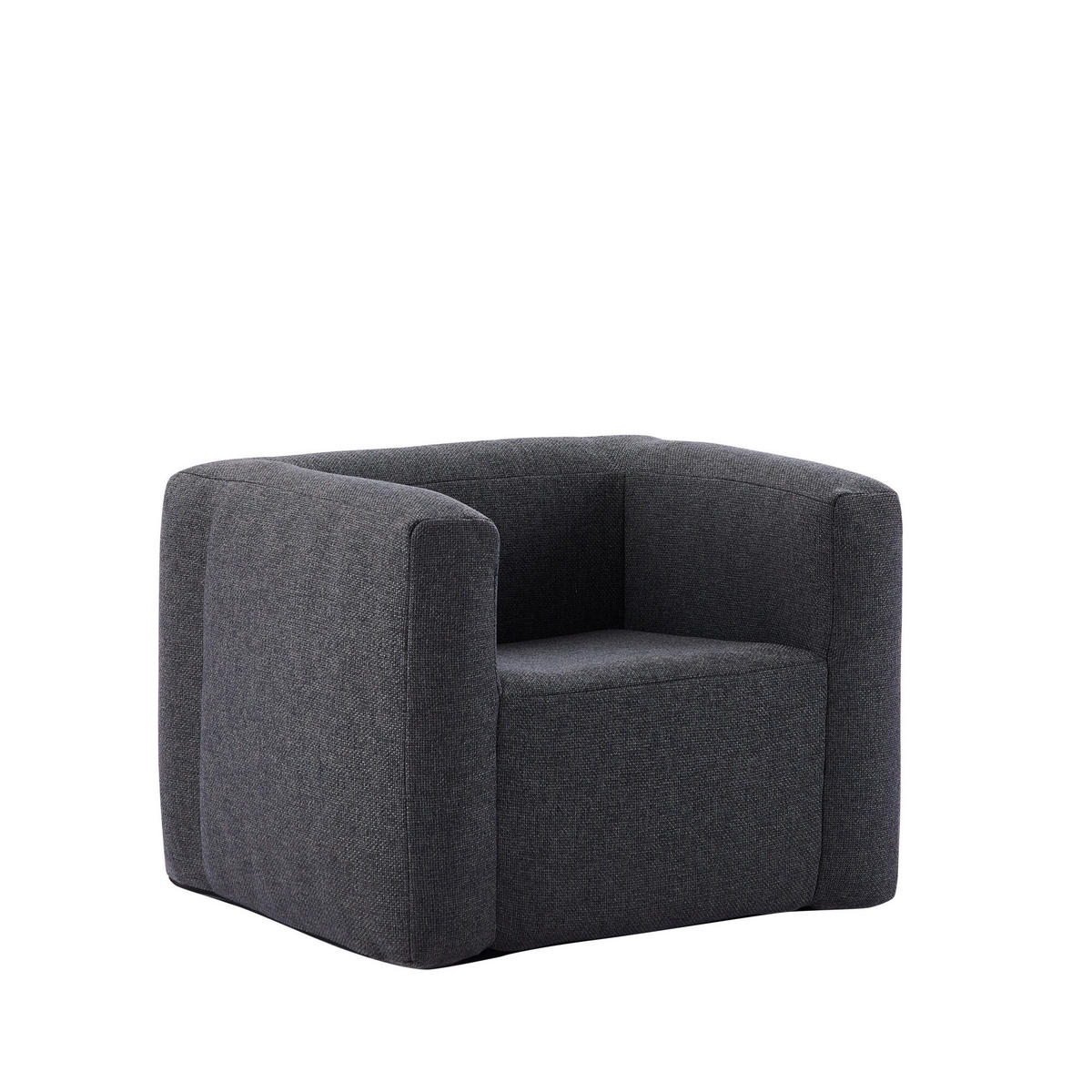 SESSEL aufblasbar - Innen- und Außenbereich - Farbe Dunkelgrau - Dunkelgrau, Kunststoff (66/78/93cm) - Terracotta