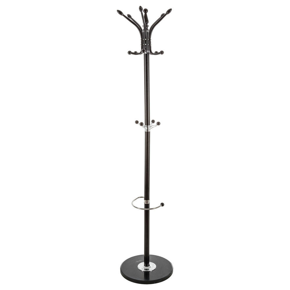KLEIDERBÜGEL für Flur aus Metall 38/38/182 cm - Schwarz, Metall (38/182/38cm) - 5five Simply Smart