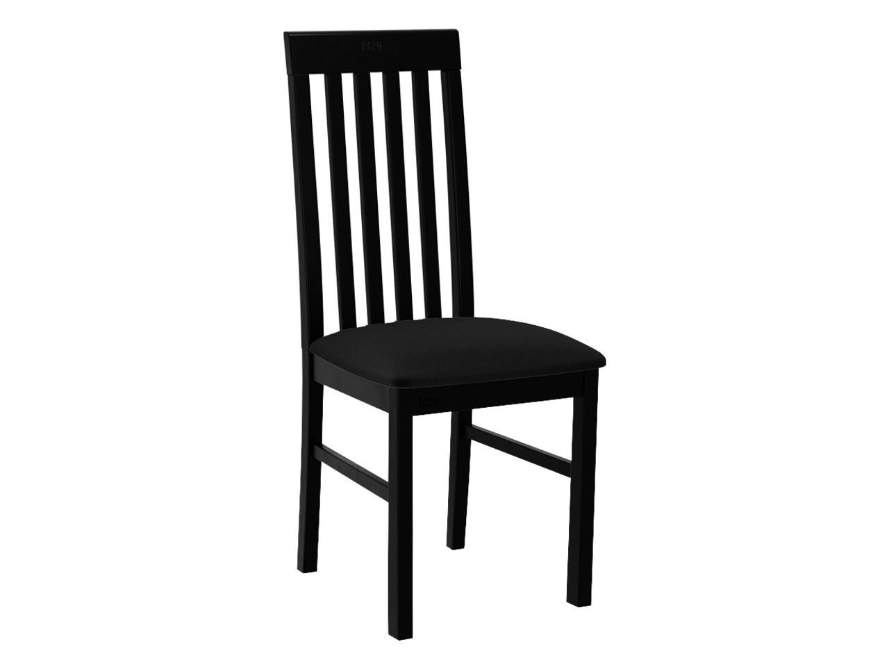 STUHL Nilo I, Holzfarbe: Schwarz - Schwarz, Holz (43/96/48cm) - MIRJAN24