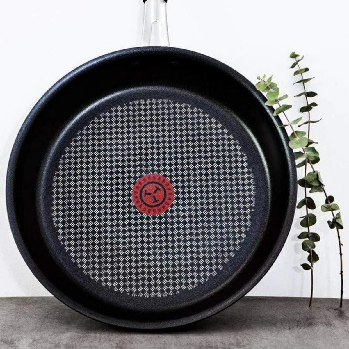 PFANNENSET Bratpfannen E75606 Jamie Oliver 2-Teilig – Ø24 cm & Ø28 cm, Edelstahl, Antihaftbeschichtung, Induktion & alle Herdarten - Schwarz, Metall - Tefal