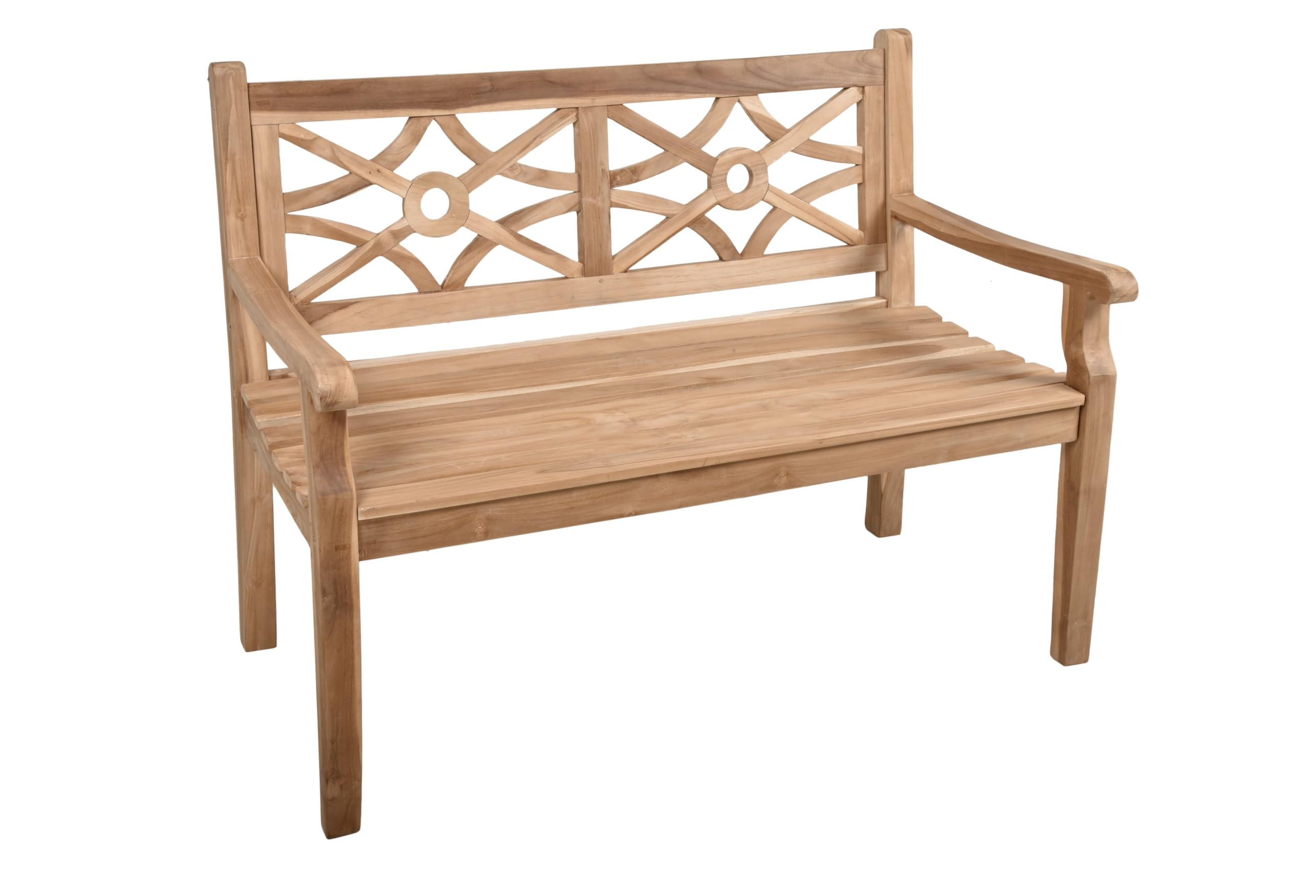 Deluke Gartenbank Braun 120x92x64 cm