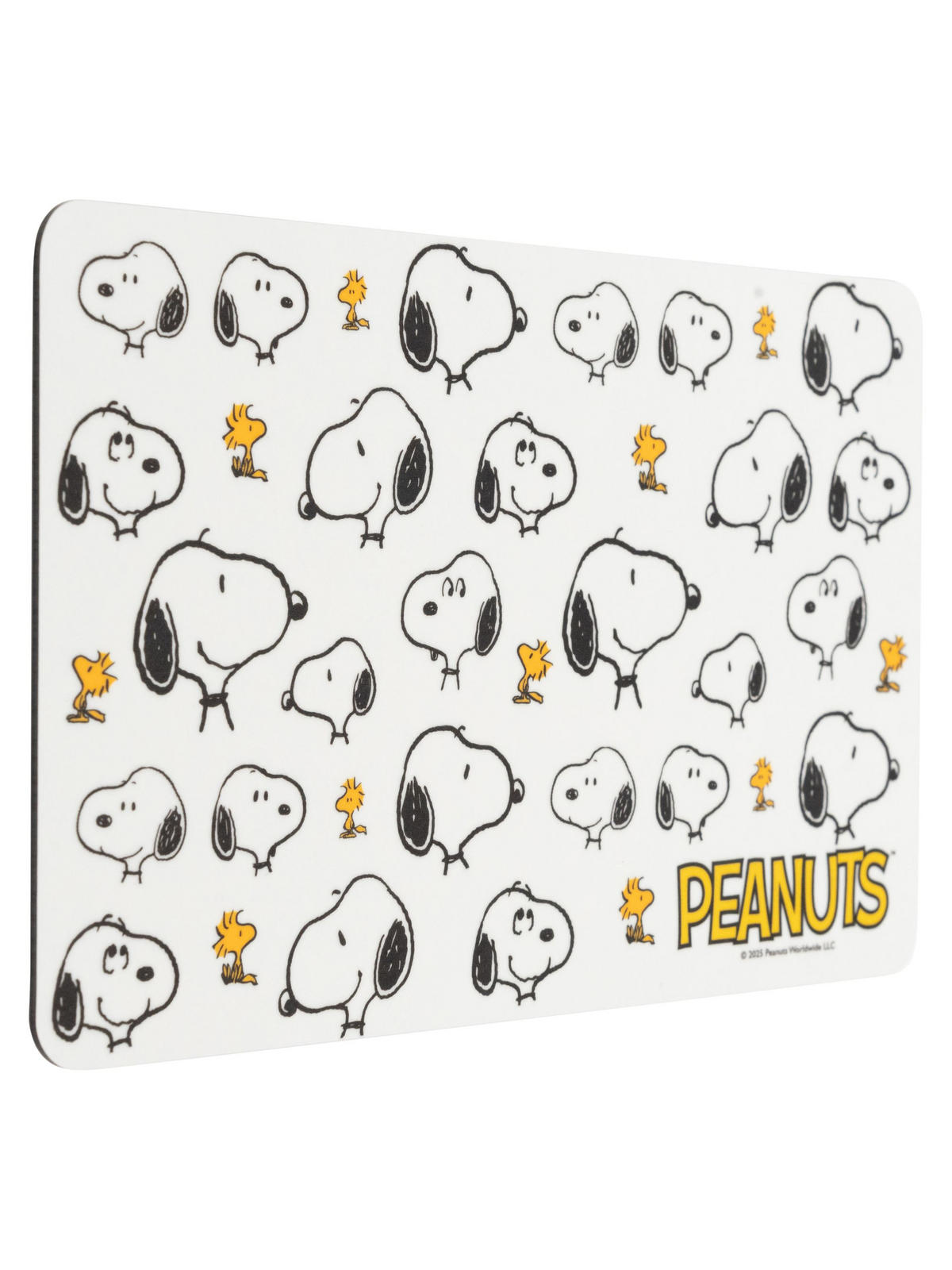 BRETTCHEN The Peanuts Snoopy Alloverprint Weiß 14,5 x 23,5 cm - Weiß, Kunststoff (14.5/23.5cm) - United Labels