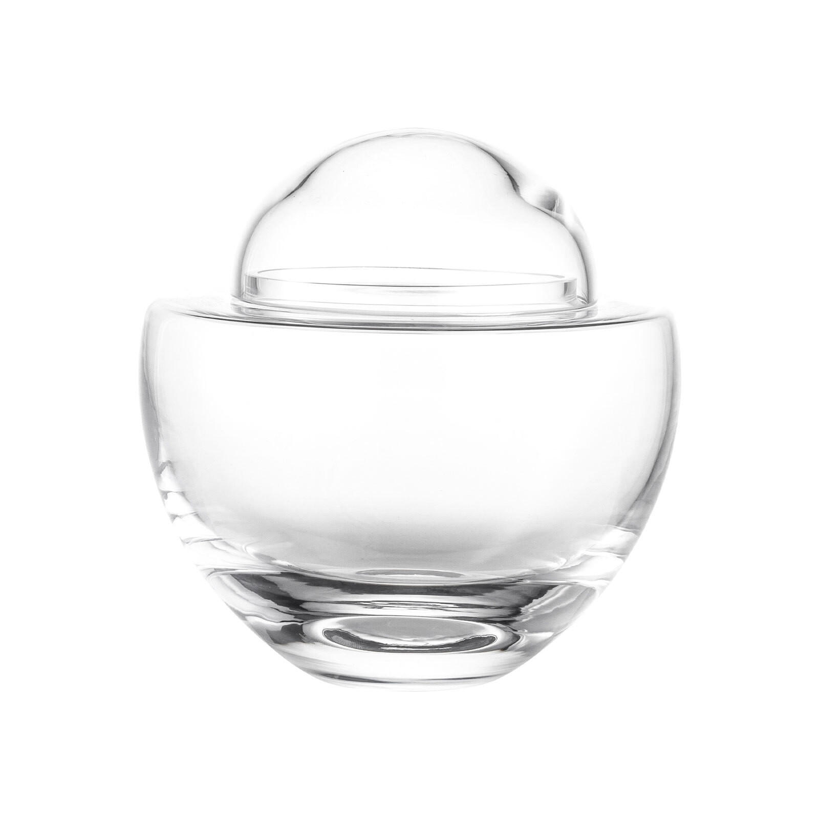 DOSE transparent ø 17 cm - Transparent, Glas (17/17/17cm) - Eisch