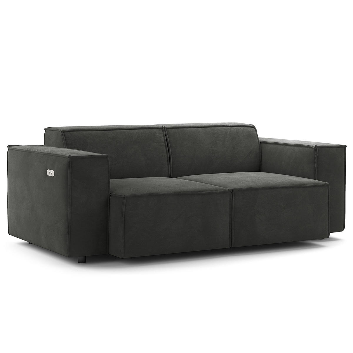 2-SITZER SOFA - Grau, Textil (189/70/96cm) - home24