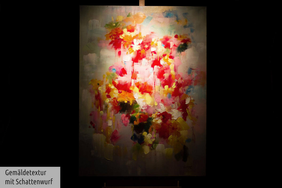 ÖLGEMÄLDE 80/120 cm - Multicolor, Holz/Textil (2.2/120cm) - KUNSTLOFT