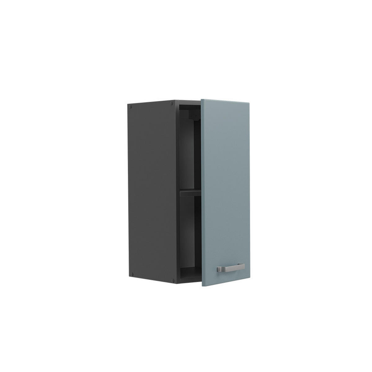 HÄNGESCHRANK R-Line Blau-Grau 30 cm - Anthrazit/Blaugrau, Holzwerkstoff (30/60/31cm) - Vicco