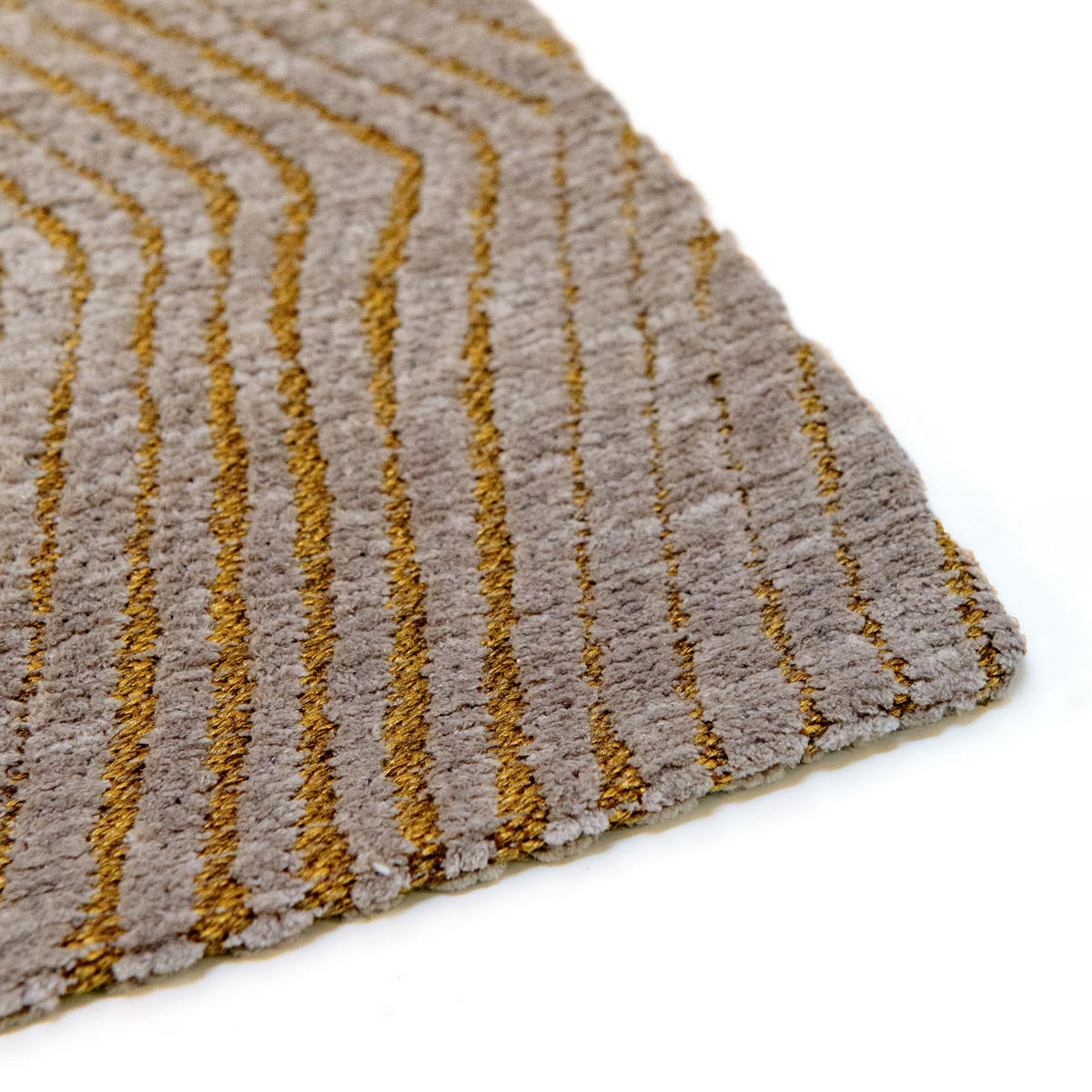 TEPPICH Tabasco Golden Beach 80/150 cm - Goldfarben, Textil (80/150cm) - Lola&Moi