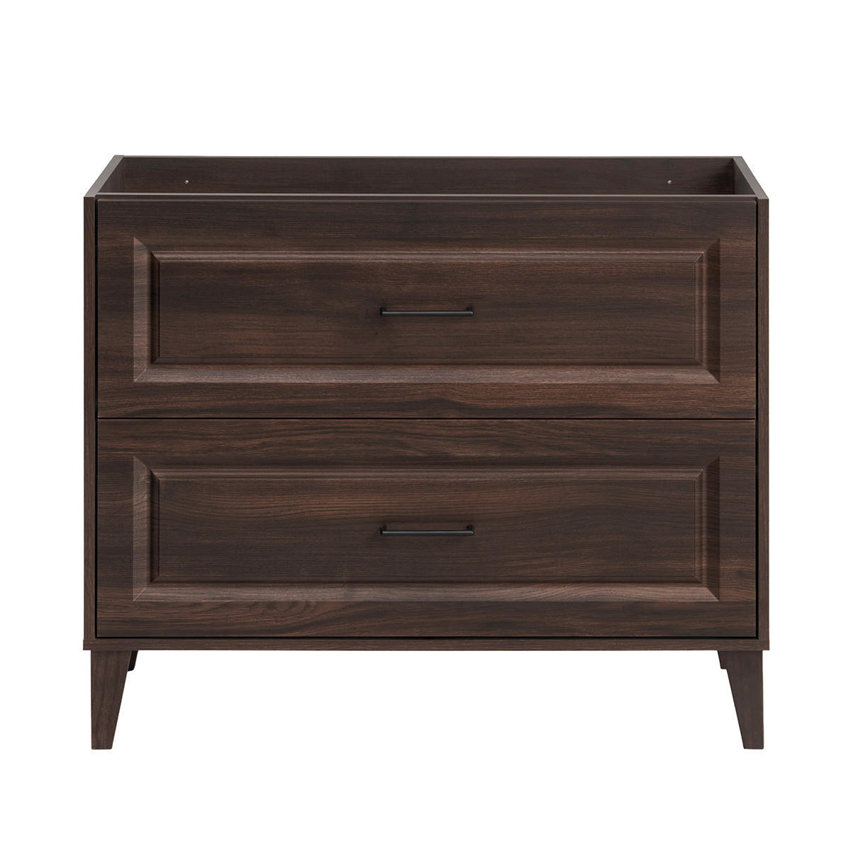 SKRINKA POD UMÝVADLO 100cm Moka Drevo - hnedá, kompozitné drevo (100/82/46cm) - Petits-meubles