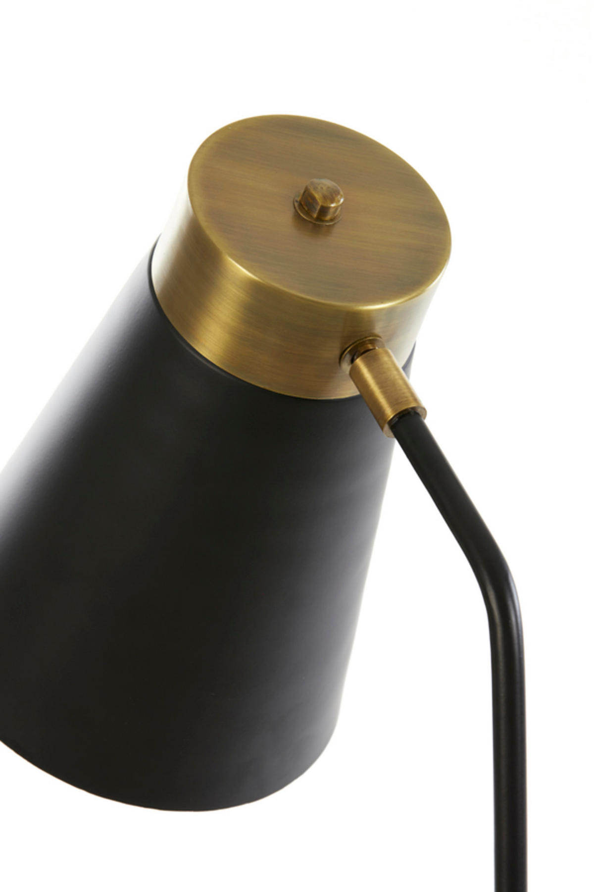 STEHLEUCHTE Braja Schwarz Ø30/143 cm - Schwarz, Metall (30/29/143cm) - Light & Living