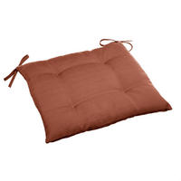 SITZKISSEN Korai 40/40 cm - Terra cotta, Textil (40cm)