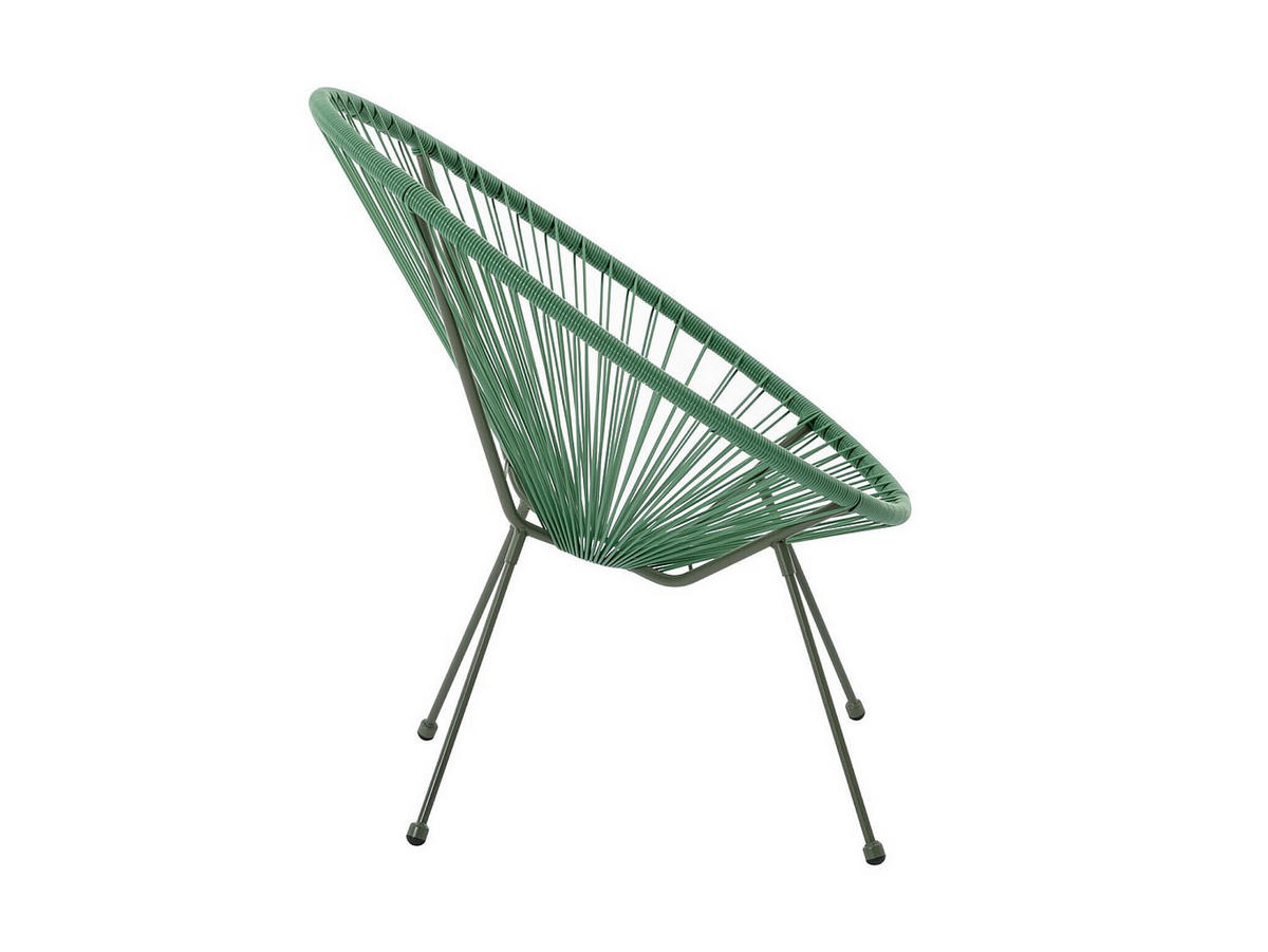 GARTENSITZGRUPPE im Set - 2 Personen-Sitzer - Harz, Glas - Khaki - - Schlammfarben, Glas - Vente-Unique
