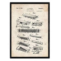 POSTER Harmonika Patent A3 Rahmenlos - Klar, Papier (29.7/5/42cm) - Nacnic