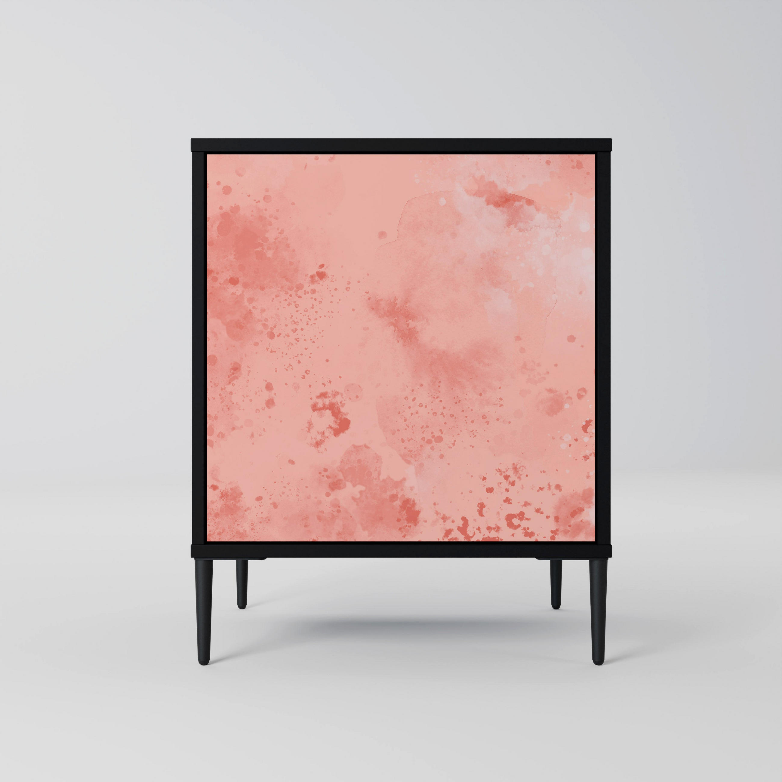 SpaceRebels Sideboard Schwarz 57.5x72.5x42 cm