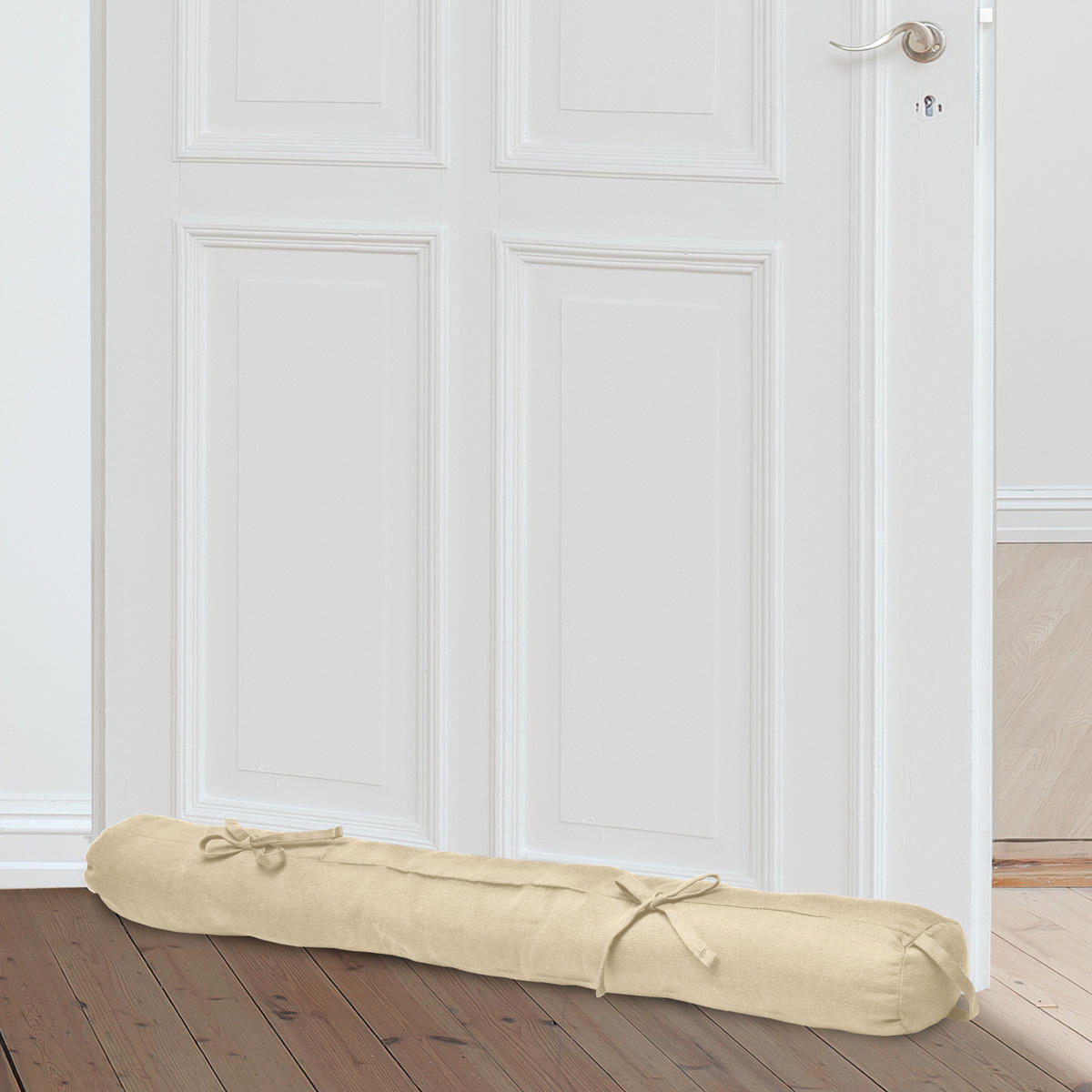 ZUGLUFTSTOPPER Viento 10x90cm Creme - Creme, Textil (10/90cm) - Beautissu 