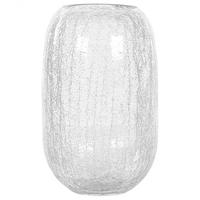BLUMENVASE Glas transparent Kyrakali - Transparent, Glas (28cm) - Beliani
