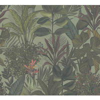 VLIESTAPETE Grün 53/1005 cm - Grün, Textil (53/1cm) - KUNSTLOFT