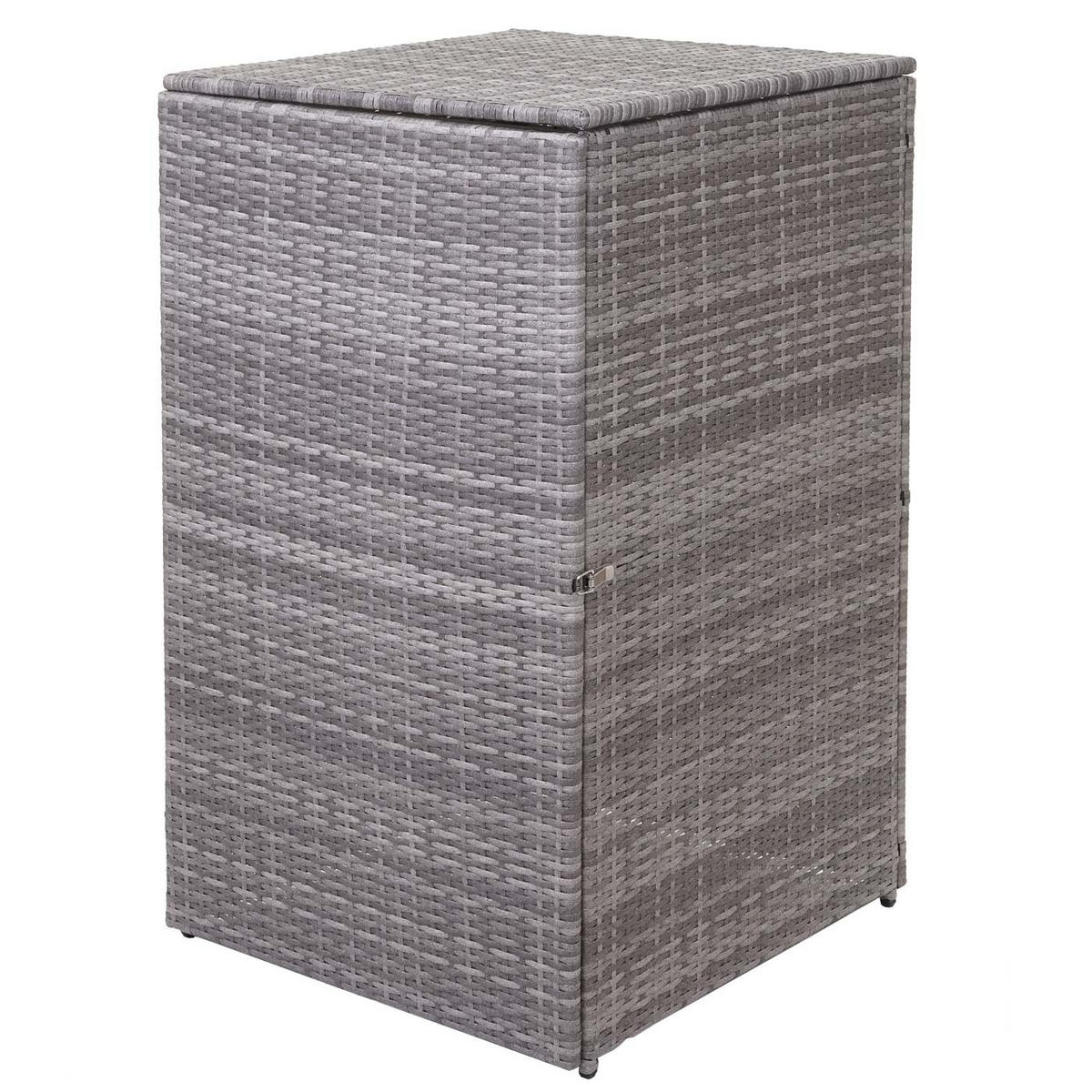 MÜLLTONNENVERKLEIDUNG 120L Grau - Grau, Kunststoff (65/110/66cm) - MCW