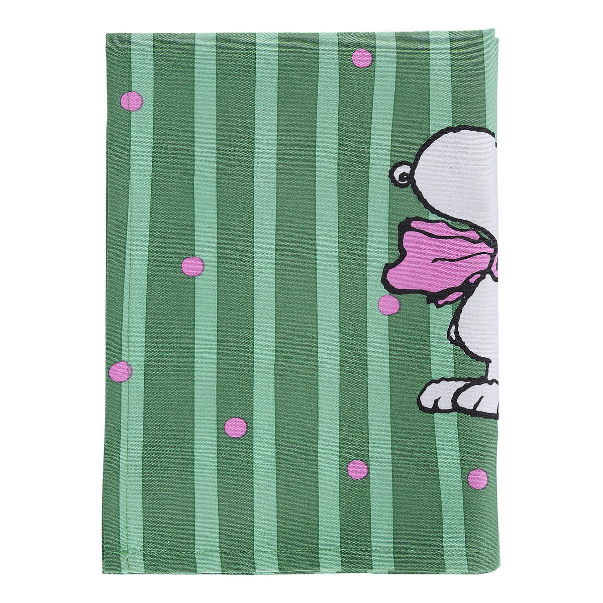 GESCHIRRTUCH Peanuts - Grün, Textil (38/54cm) - Butlers